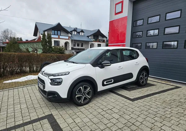 citroen łochów Citroen C3 cena 41900 przebieg: 91243, rok produkcji 2021 z Łochów